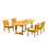 Kenyon Outdoor 11 - Piece Teak Dining Set
