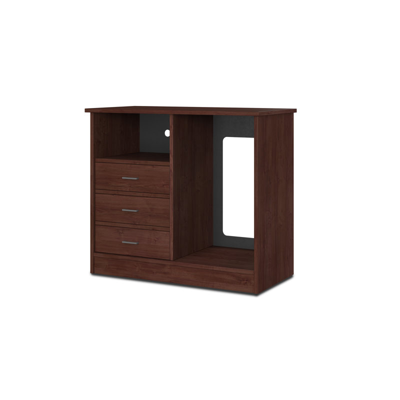 Microfridge Credenza 3 Drawer, Cocobala