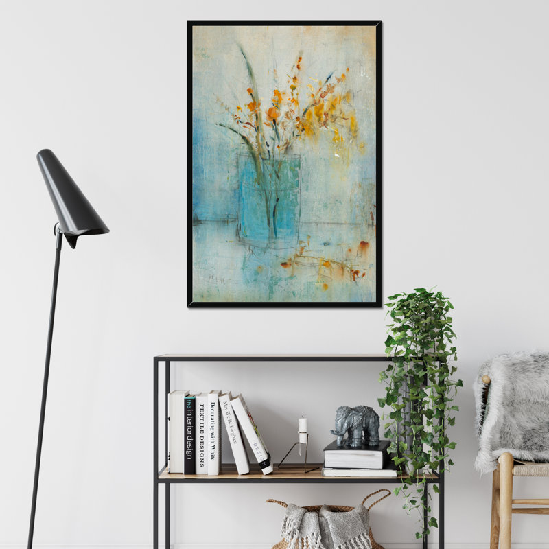 Blue Container II by Timothy O' Toole - Painting, Black Framed Paper Print, 50cm H x 34cm W