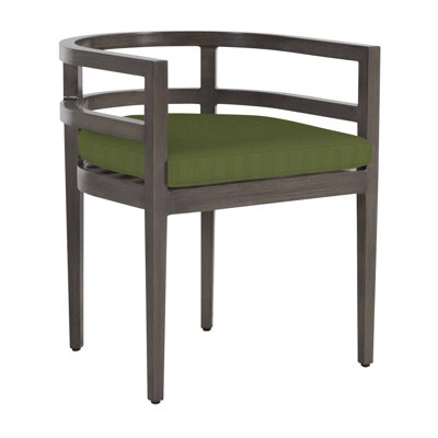 Chaise avec accoudoirs en aluminium Santa Barbara