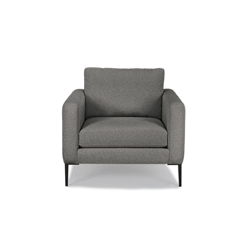 Fauteuil large de 36 po Odin, Polyester acier