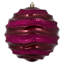 Ornement de Noël boule rayée et scintillante-73315138-70850016