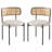 Amett 17.3'' H Upholstered Cane Back Side Chair-916489353