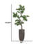 Faux bonsaï artificiel 69,25 po | Faux bonsaï artificiel dans un pot de couleur circulaire en bois