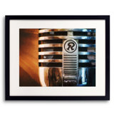 Retro Microphone Print by Scott Norris