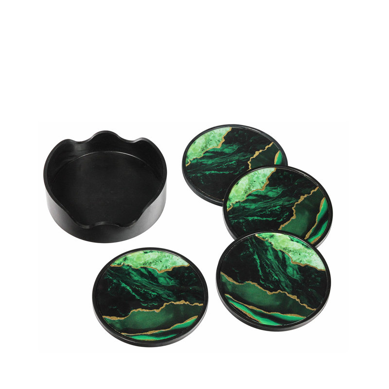 Elegant Coaster for Coffee Table, Modern Home Décor for Tabletop
