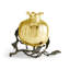 Pomegranate Aluminum/Brass Vase