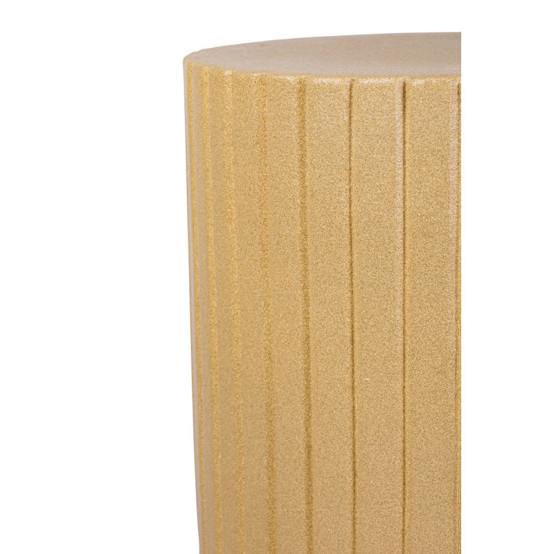 Table d'appoint Flute, Shale mat