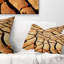 Coussin décoratif Cracked Brown