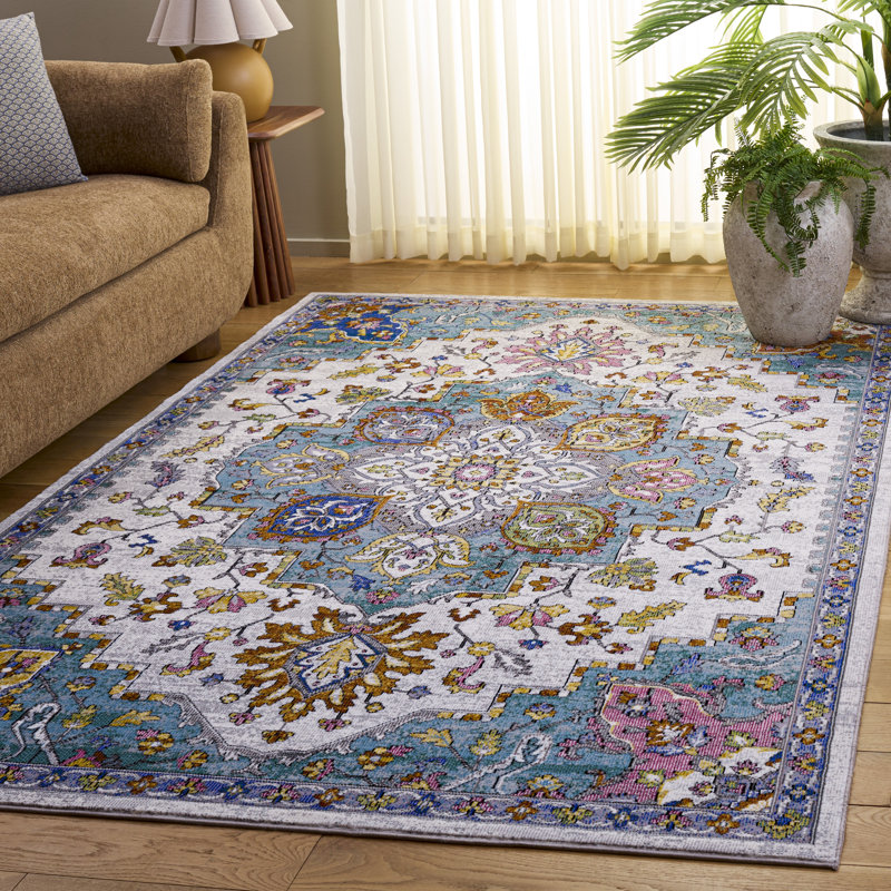 Aria Performance Oriental Indoor Rug, 5'-1" X 7'-3" Rectangle