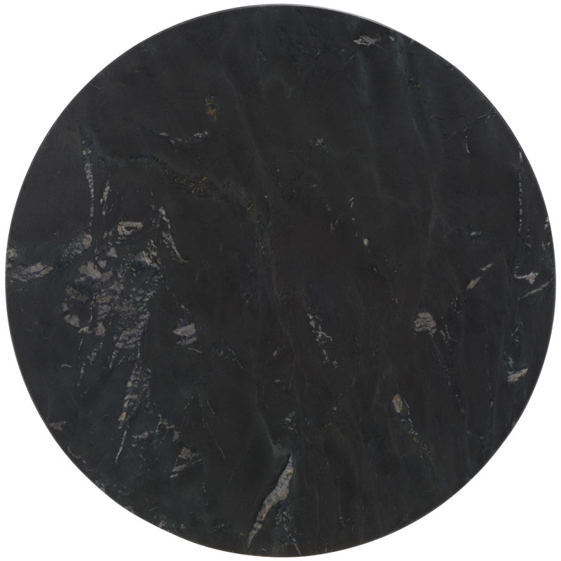 Mal Fransin Frame End Table, Marquine Black
