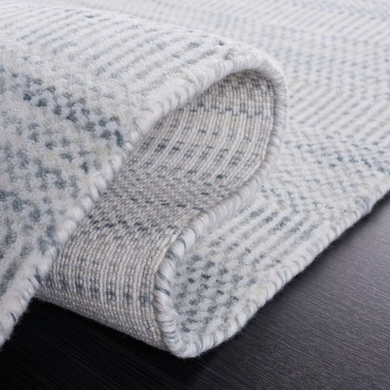 Jimison Hand Loomed Performance Solid Color Rug, Rectangle 10' x 14'