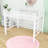 Metal Loft Bed with Ladder and Guardrails-134919547