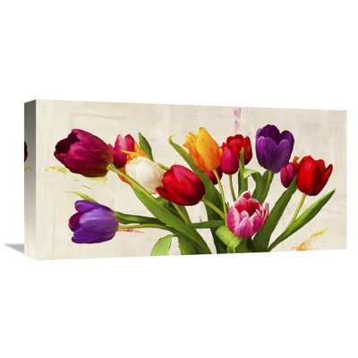 Bouquet dEte by Teo Rizzardi Painting Print on Wrapped Canvas