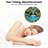 Waterfall Nature Clock Wall Decor  Serene Jungle Scene