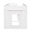 Lit mezzanine avec armoire et tablette-500734601