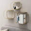 Adoraim 3 Piece Metal Floating Shelf
