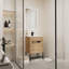 Meuble-lavabo autoportant avec lavabo