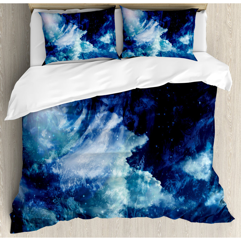 Modern & Contemporary Duvet Cover, Queen Duvet Cover + 2 Standard Shams