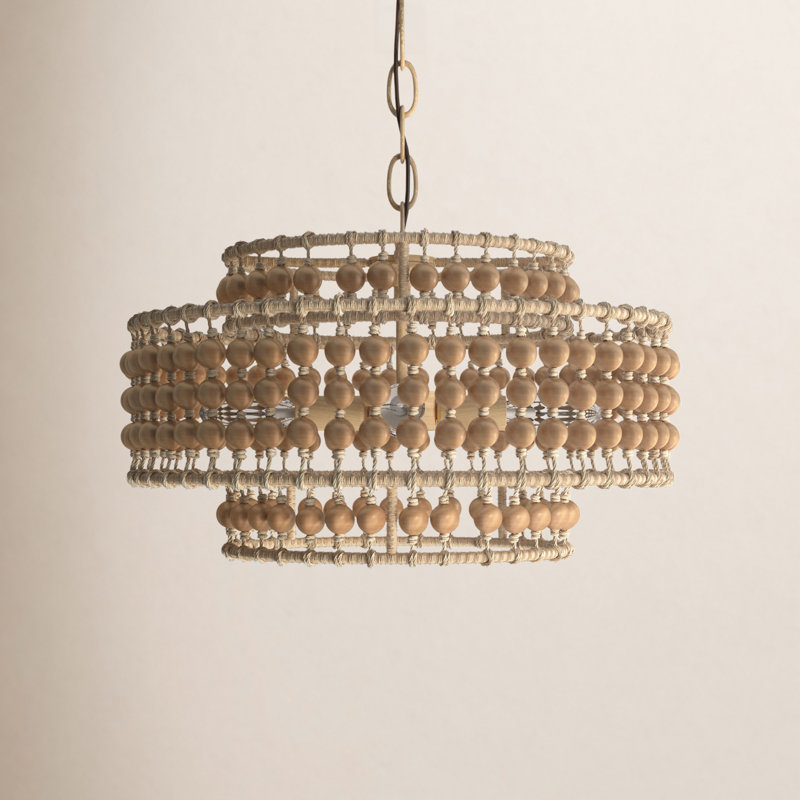 Ana 3 - Light Dimmable Drum Chandelier