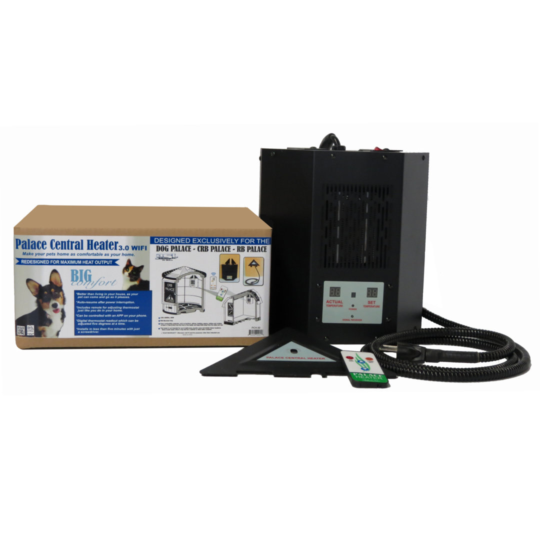 Palace Central Heater 3.0 with WIFI Dog Palace