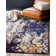Dimonetta Washable Abstract Indoor Rug