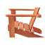 Chaise Adirondack en bois pour enfants