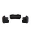 Canapé modulaire courbé en chenille avec 6 coussins-1549434009