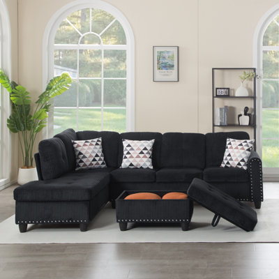 3 - Piece Upholstered Sectional