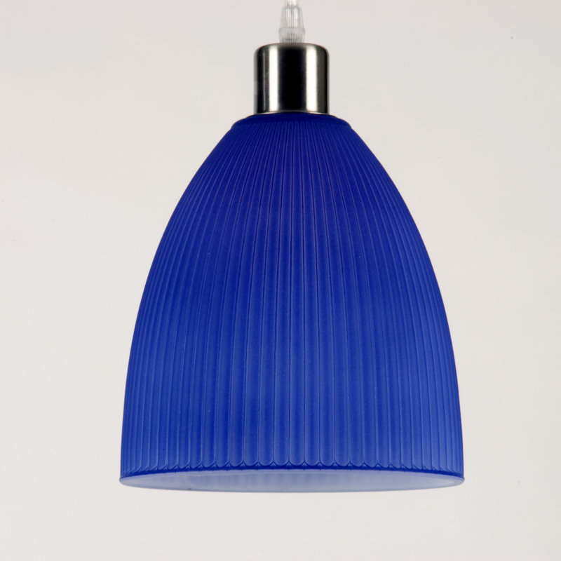- Light Pendant, Blue/White