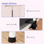 80cm H x 81cm W x 48.5cm D Adjustable Folding Grooming Table
