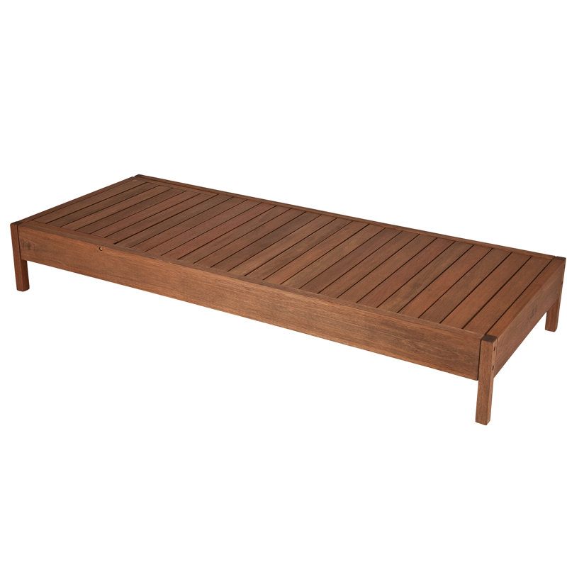 Chaise longue inclinable avec coussin Baghavann