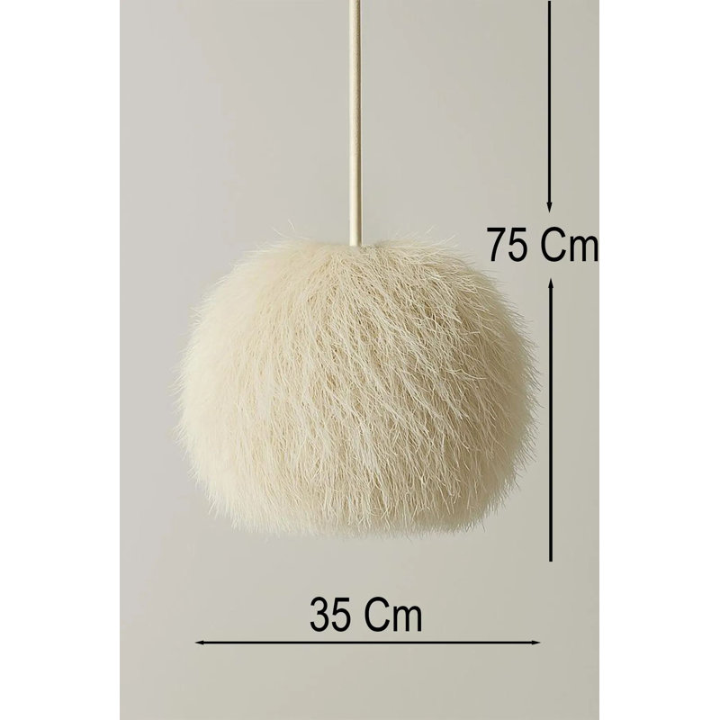 Lustre réglable élégant, corps en plastique blanc, 13,8 po x 13,8 po | Hauteur: 13,8 - 29,5 pouces | 1 x douille E27 (40 W maximum, ampoule non incluse) | Conception moderne pour des solutions de décoration et d'éclairage élégantes, indice de protection IP20