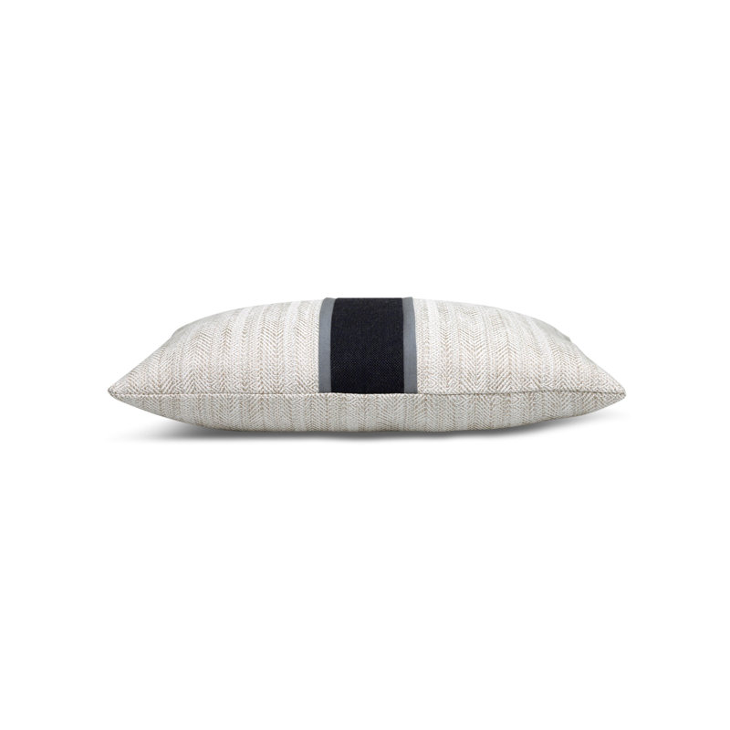 Architectural Layers Lumbar Pillow Cover & Insert, Rectangle 12"H x 20"W