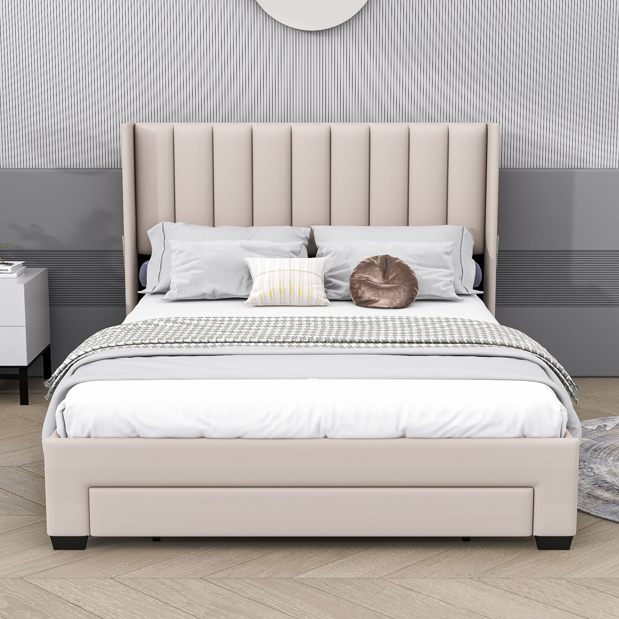 Mercer41 Malinalli Low Profile Storage Platform Bed | Wayfair