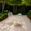 Chaises de salle à manger d'extérieur en aluminium Rabia, chaise d'appoint à découpes florales modernes pour patio, jardin et balcon, meubles de salle à manger empilables en métal, résistant à la rouille et aux rayons UV, entièrement assemblé-46848443-89633896