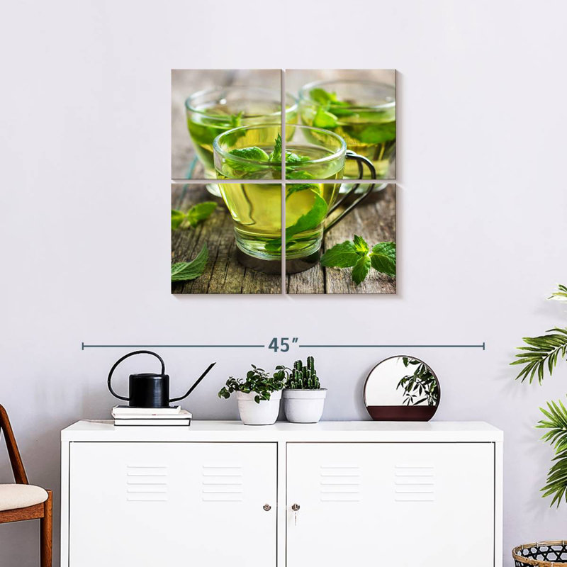 Thé infusé à la menthe Yarlin, H 26 po x l 26 po
