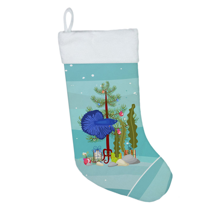 Chaussette de Noël super Delta Tail Betta