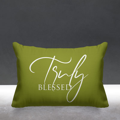 Aspire Outdoor Reversible Throw Pillow