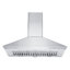 Hotte murale convertible 36 pouces KF 400 CFM en acier inoxydable brossé 430