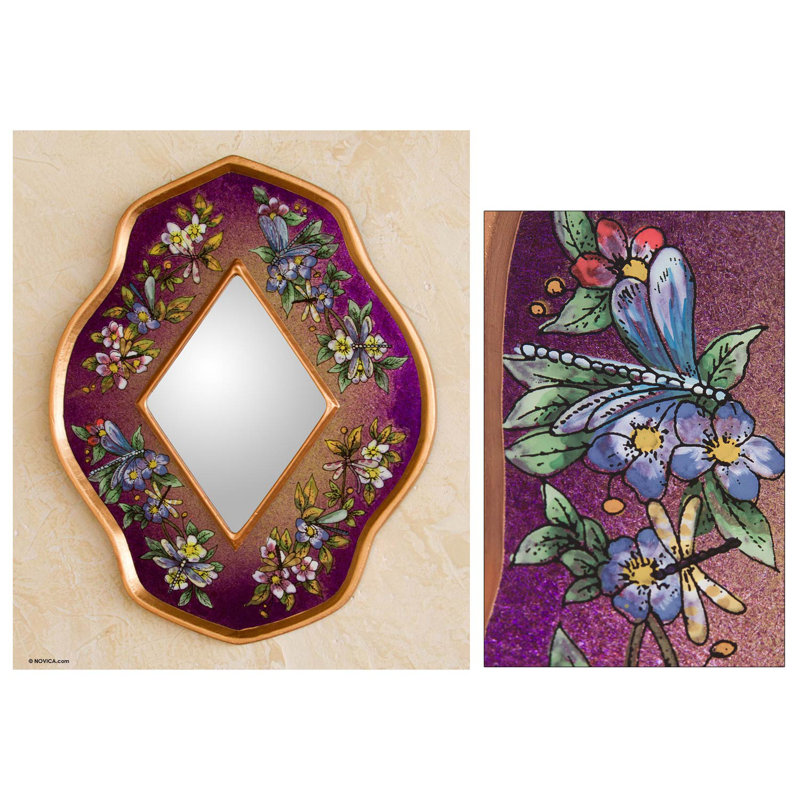 Miroir d'appoint Duncombe, Mauve