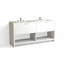 Vista 72" W Freestanding Double Bathroom Vanity-96451927-96451917-96451931