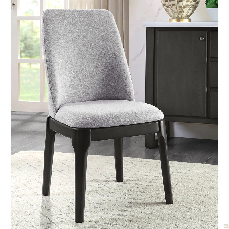 Ensemble de 2 chaises d'appoint rembourrées
