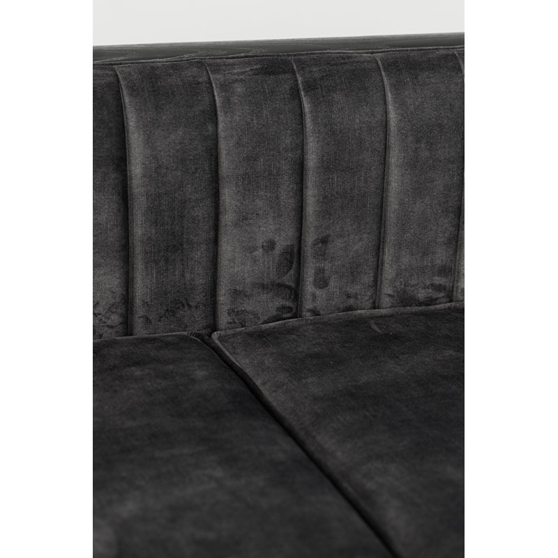 Alton Loveseat, Gray, Black