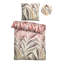 Biberna Feinbiber Bettwäsche 0005189 PALMBLÄTTER Cotton Floral Duvet Cover with Pillow Shams Included-103000780
