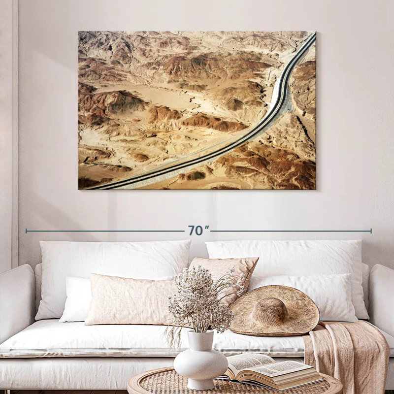 Mehar Highway dans la péninsule du Sinaï, H 32 po x l 48 po