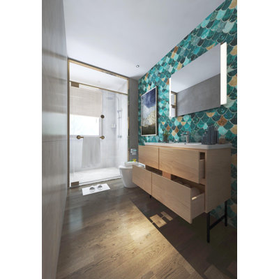Meuble-lavabo moderne 40 po Elvora