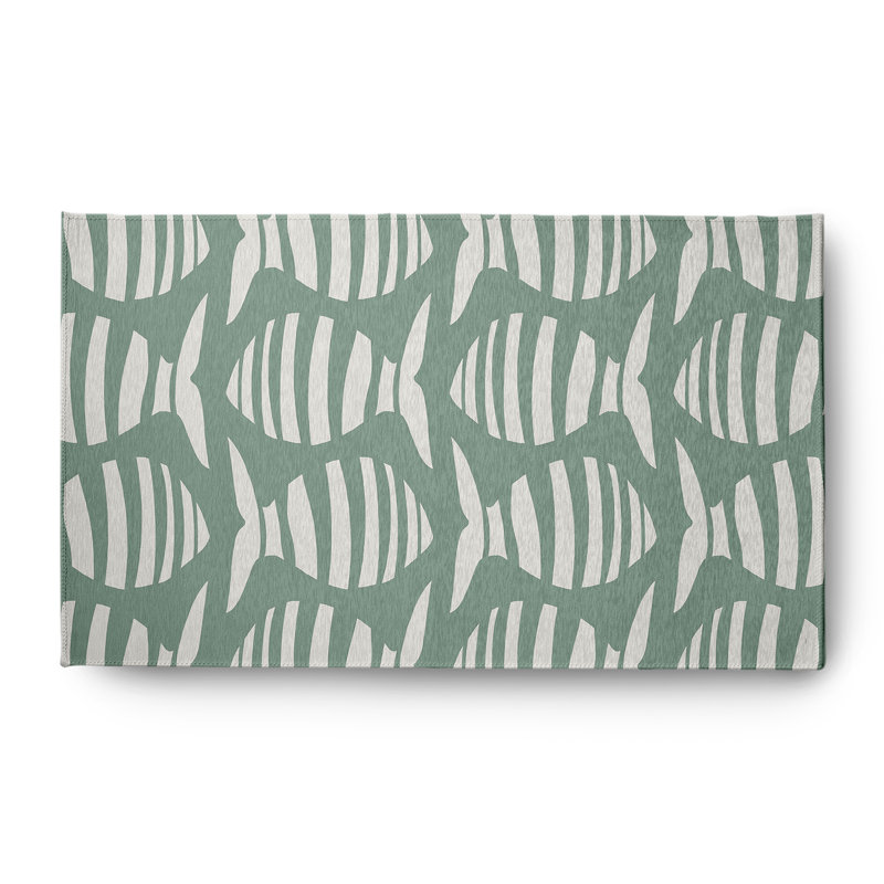 Mamers Chenille Animal Print Rug, Rectangle 3' x 5'