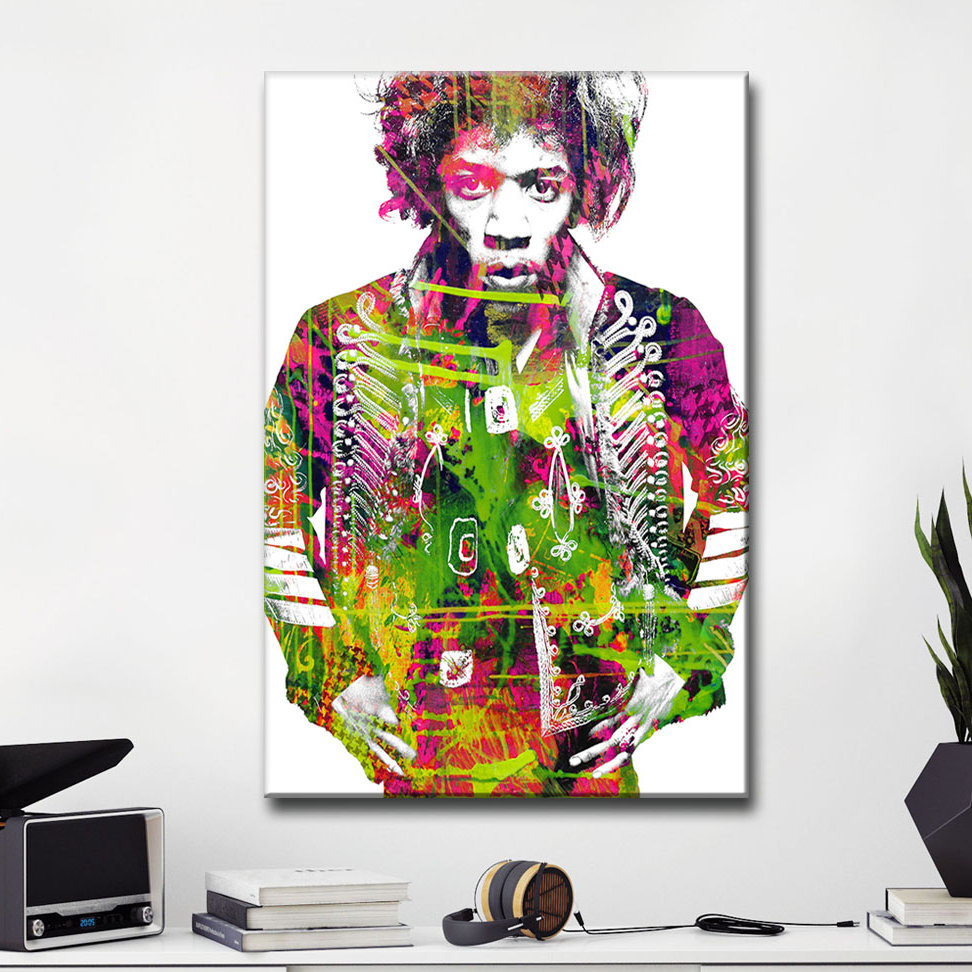 " Iconic Jimmy Hendrix " Wrought Studio™