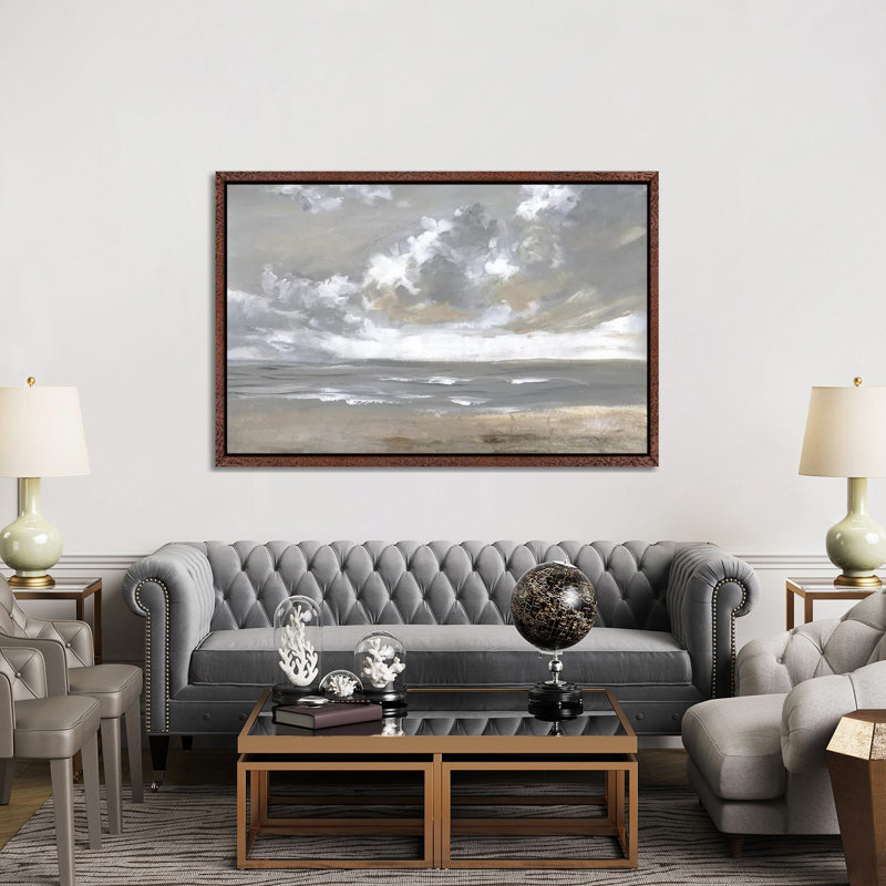 Windswept - Print on Canvas, Classic Brown Wood Framed, 152.5 cm H x 101.5 cm W
